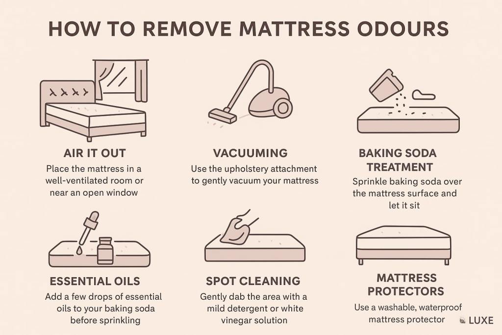 How to Remove Mattress Odours