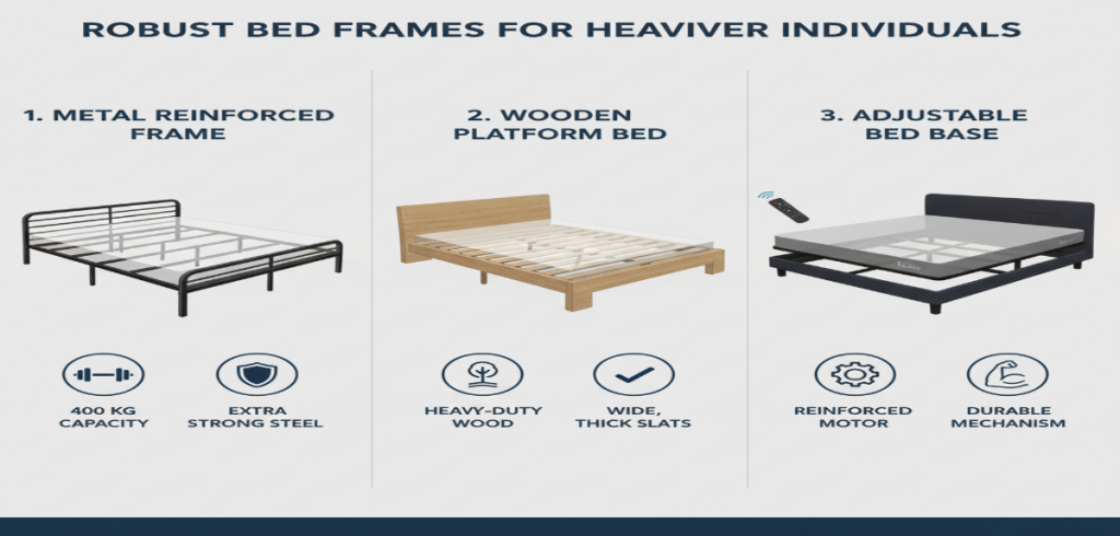 Best Bed Frames for Heavy People