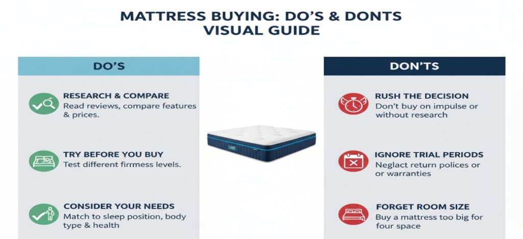 Common Mistakes People Make When Buying a Super King Mattress