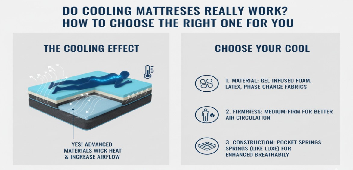Do Cooling Mattresses Really Work? How to Choose the Right One for You