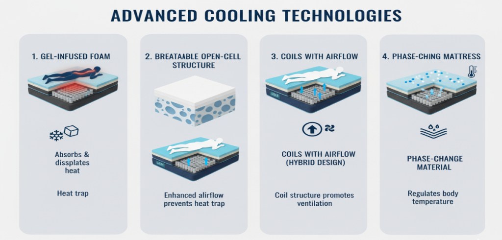 How Do Cooling Mattresses Work