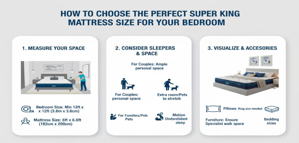 How to Choose the Perfect Super King Mattress Size for Your Bedroom
