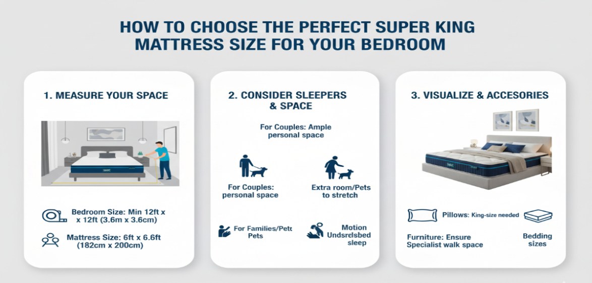 How to Choose the Perfect Super King Mattress Size for Your Bedroom