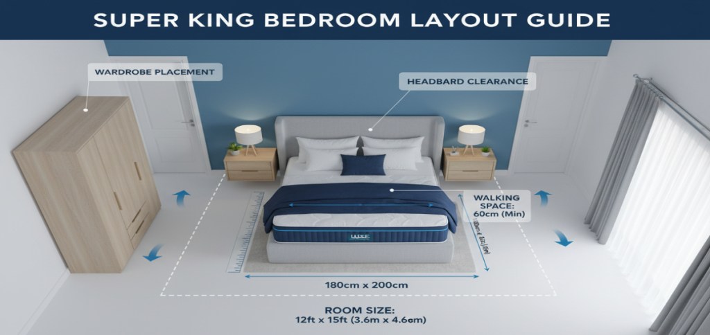 How to Measure Your Bedroom for a Super King Mattress