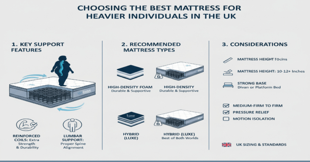 Which Is the Best Bed for Overweight Person in the UK