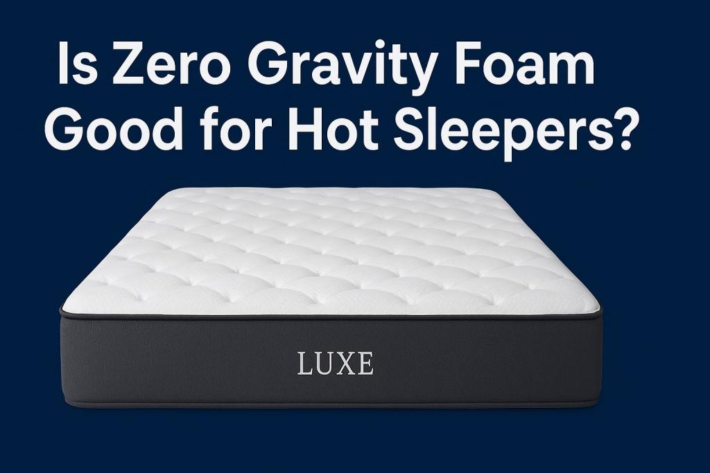 cooling zero gravity foam mattress