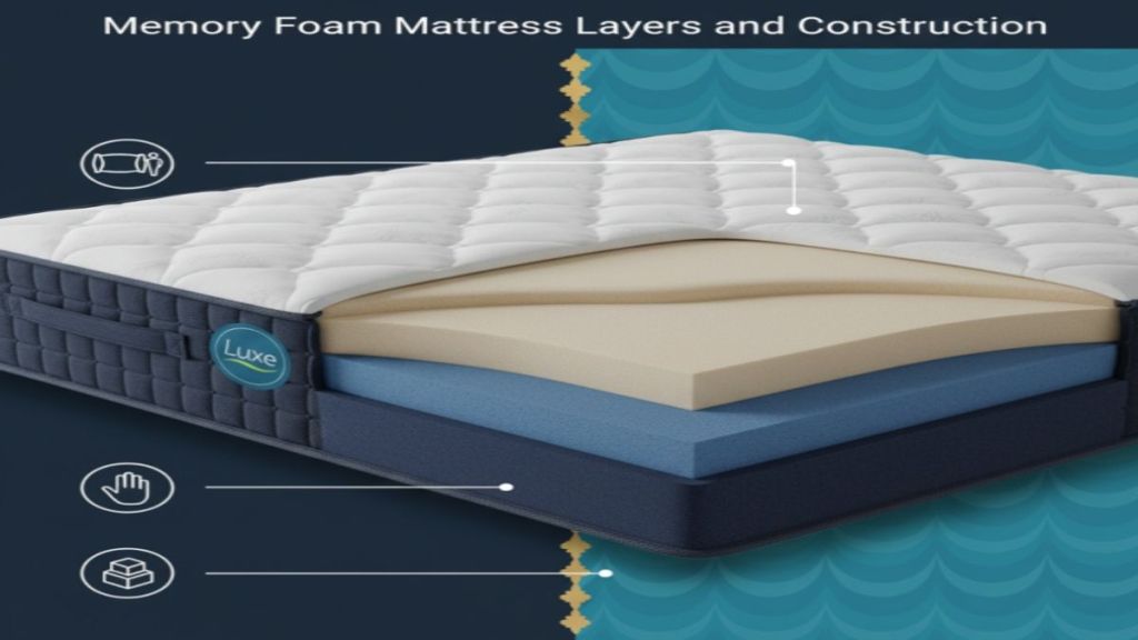 Memory Foam Mattress Layers and Construction