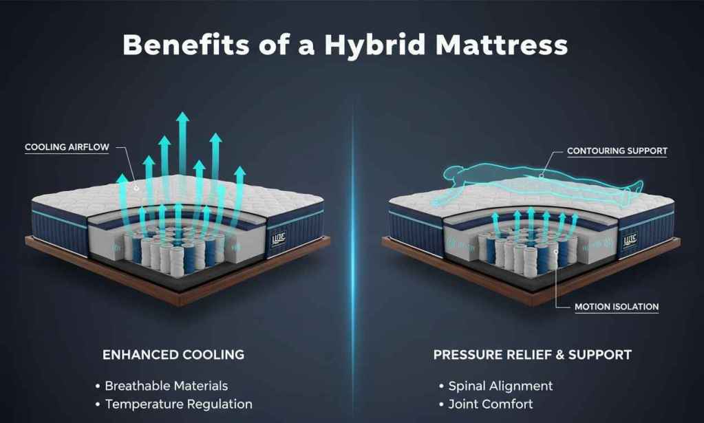 Benefits of a Hybrid Mattress