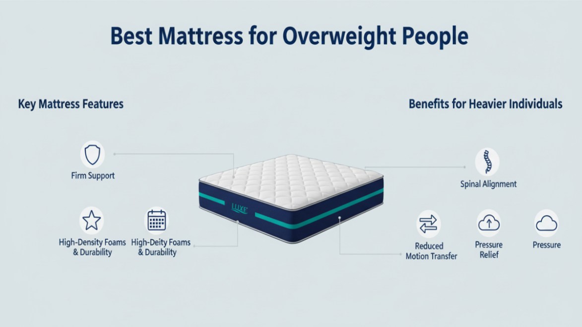 Best Mattress for Overweight People