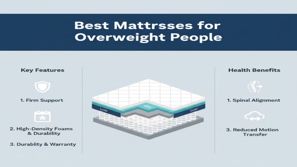 Best Mattresses for Overweight People