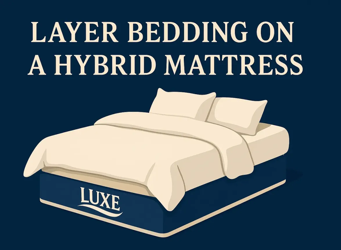 How to Layer Bedding Properly on a Hybrid Mattress: A Step-by-Step Guide