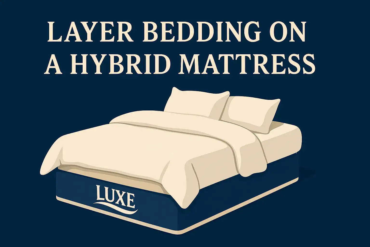 How to Layer Bedding Properly on a Hybrid Mattress: A Step-by-Step Guide