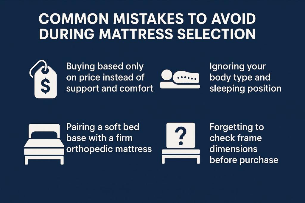 orthopedic bed and mattress
