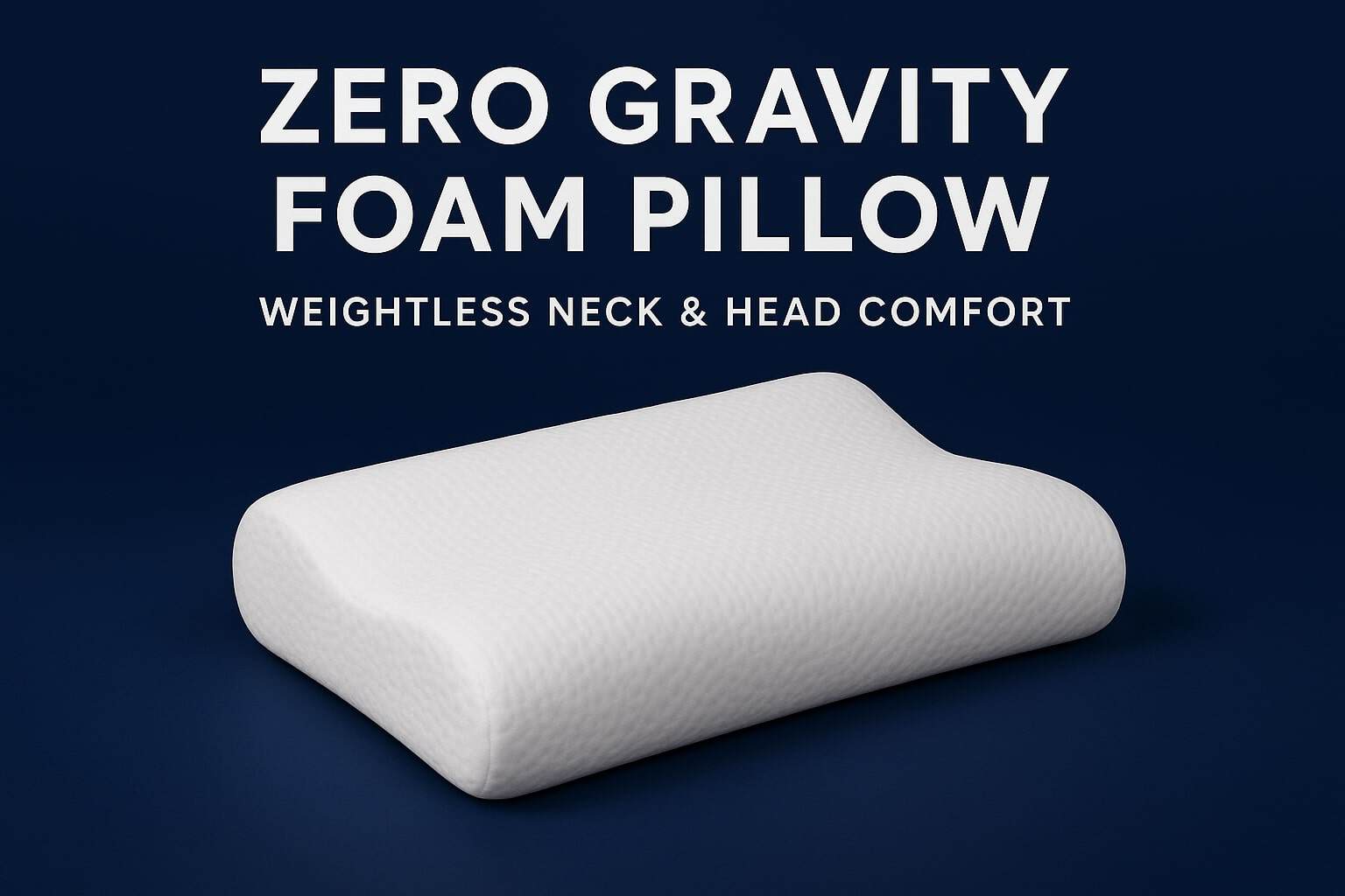 Zero Gravity Foam Pillow
