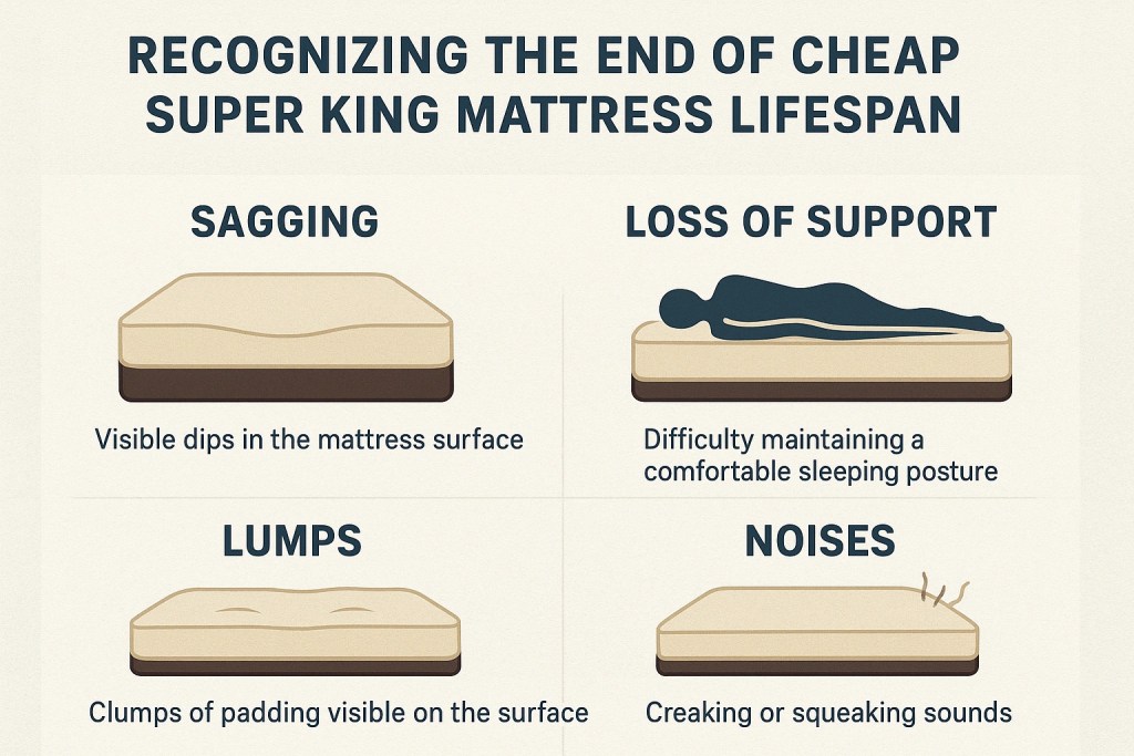 Recognizing the End of Cheap Super King Mattress Lifespan