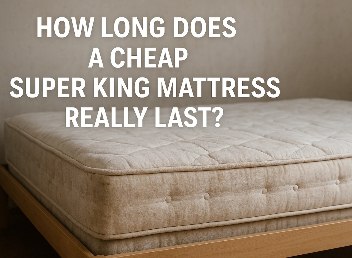 cheap super king mattress lifespan