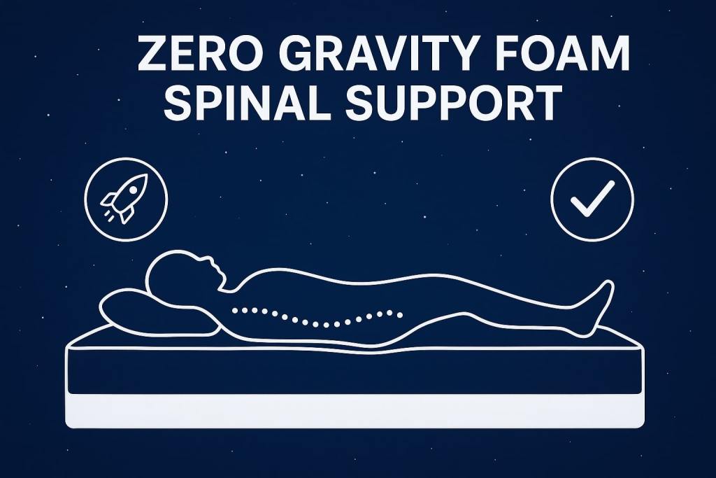 zero gravity foam spinal support