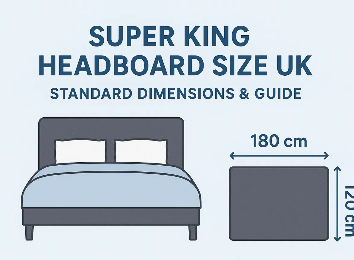 super king headboard size UK