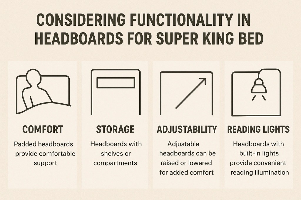 Considering Functionality in Headboard for Super King Bed