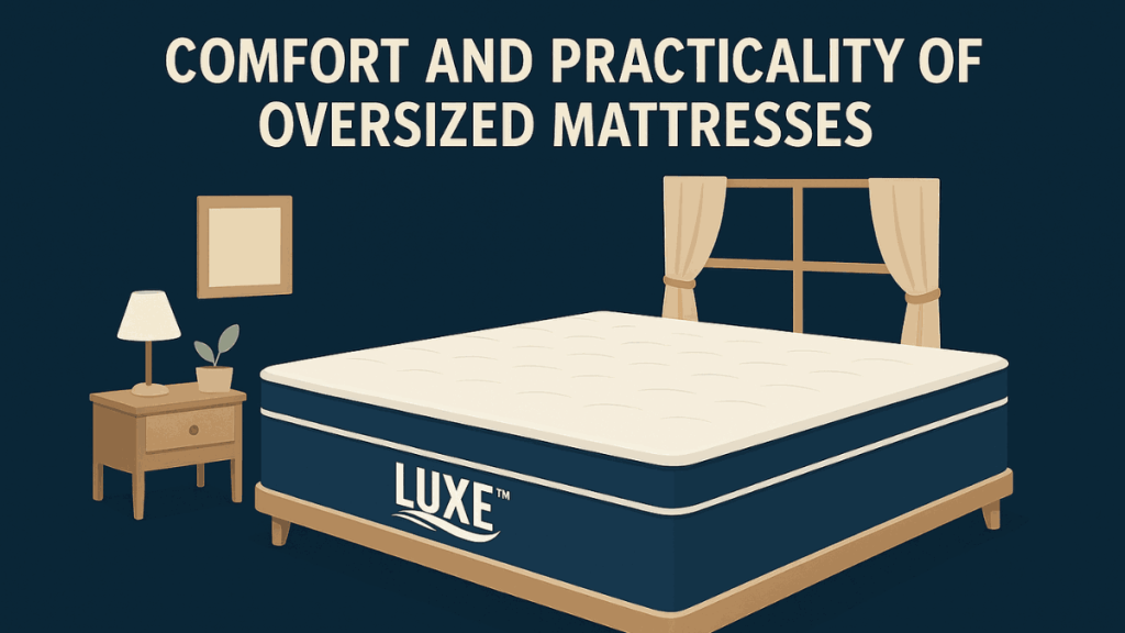 Comfort and Practicality of Oversized Mattresses