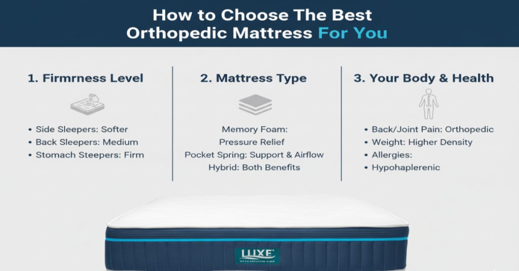 How to Choose The Best Orthopedic Mattress For You