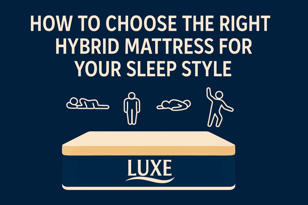 How to Choose the Right Hybrid Mattress for Your Sleep Style