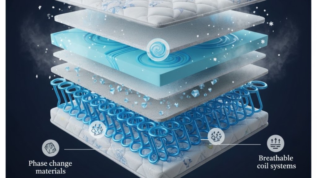 cooling hybrid mattress