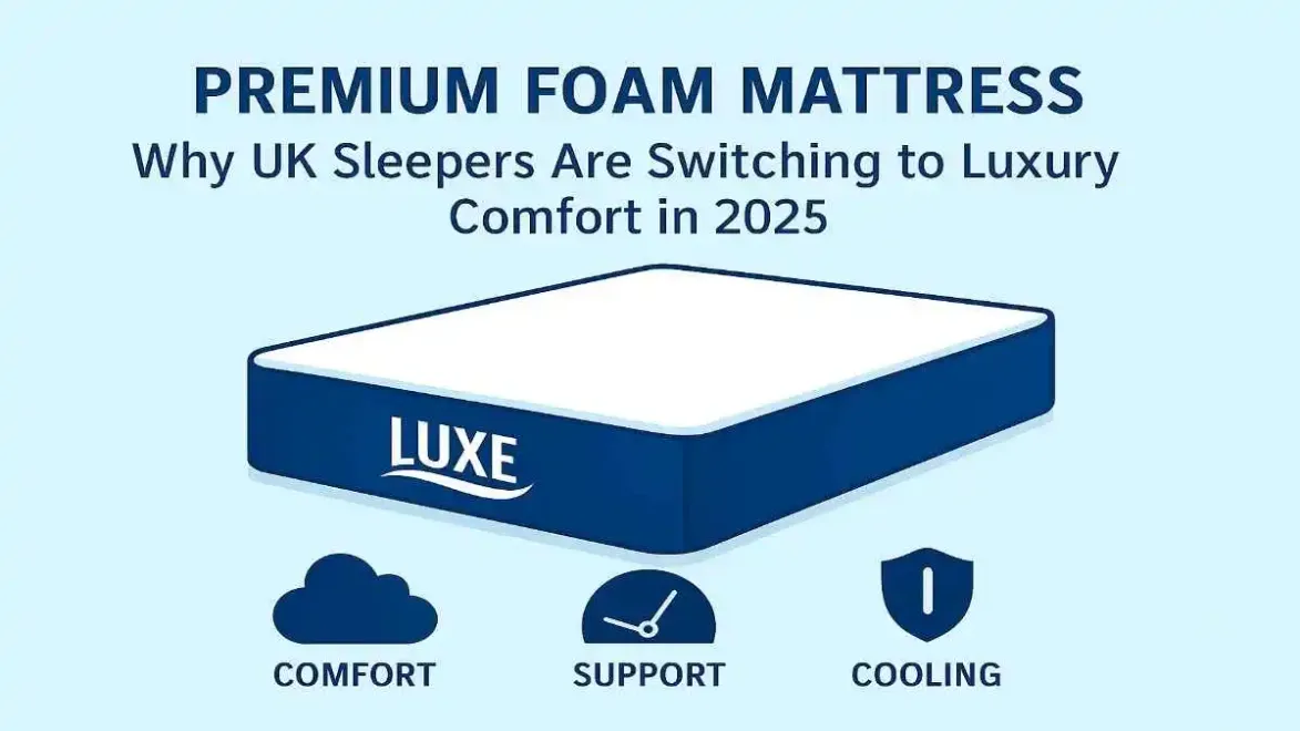 Premium Foam Mattress: Why UK Sleepers Are Switching to Luxury Comfort in 2025
