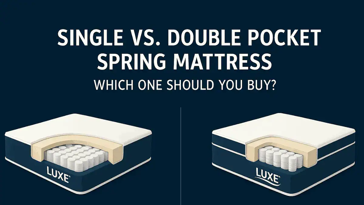 Single vs Double Pocket Spring Mattress Which One Should You Buy?