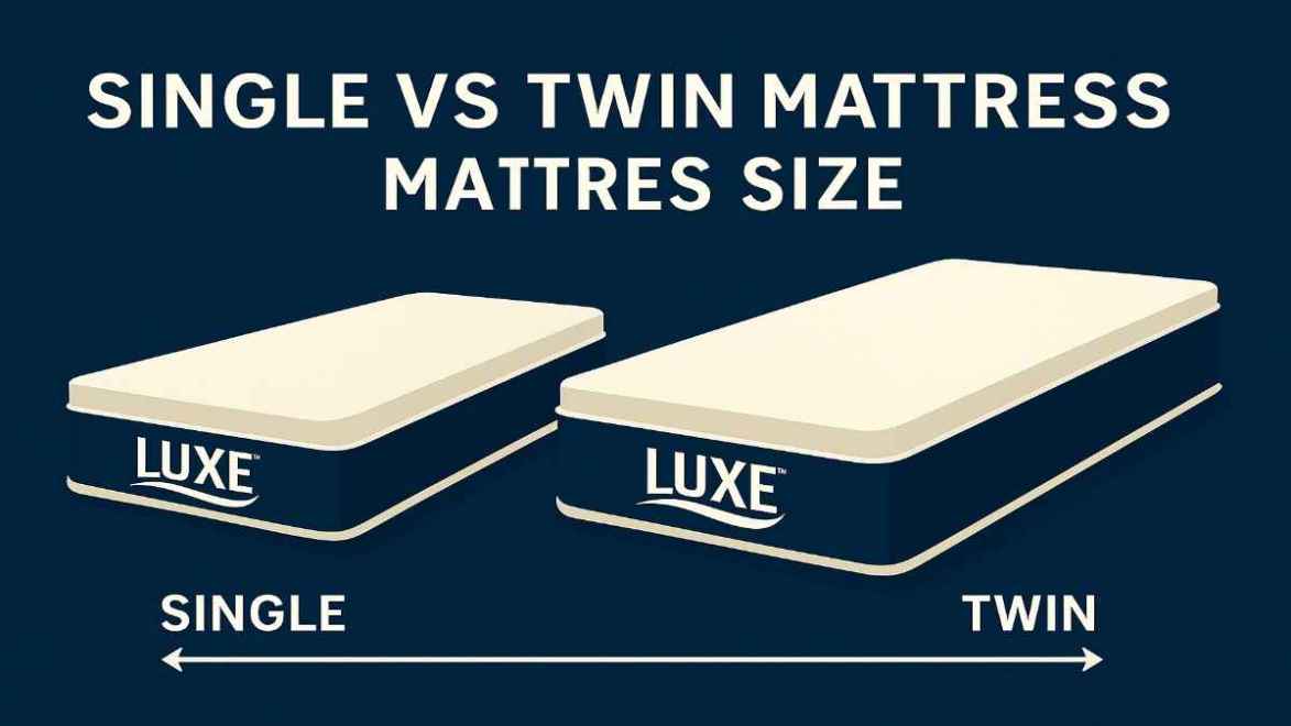 Single vs Twin Mattress Sizes