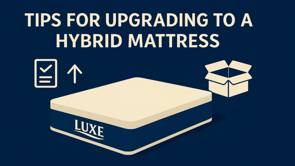 Tips for Upgrading to a Hybrid Mattress