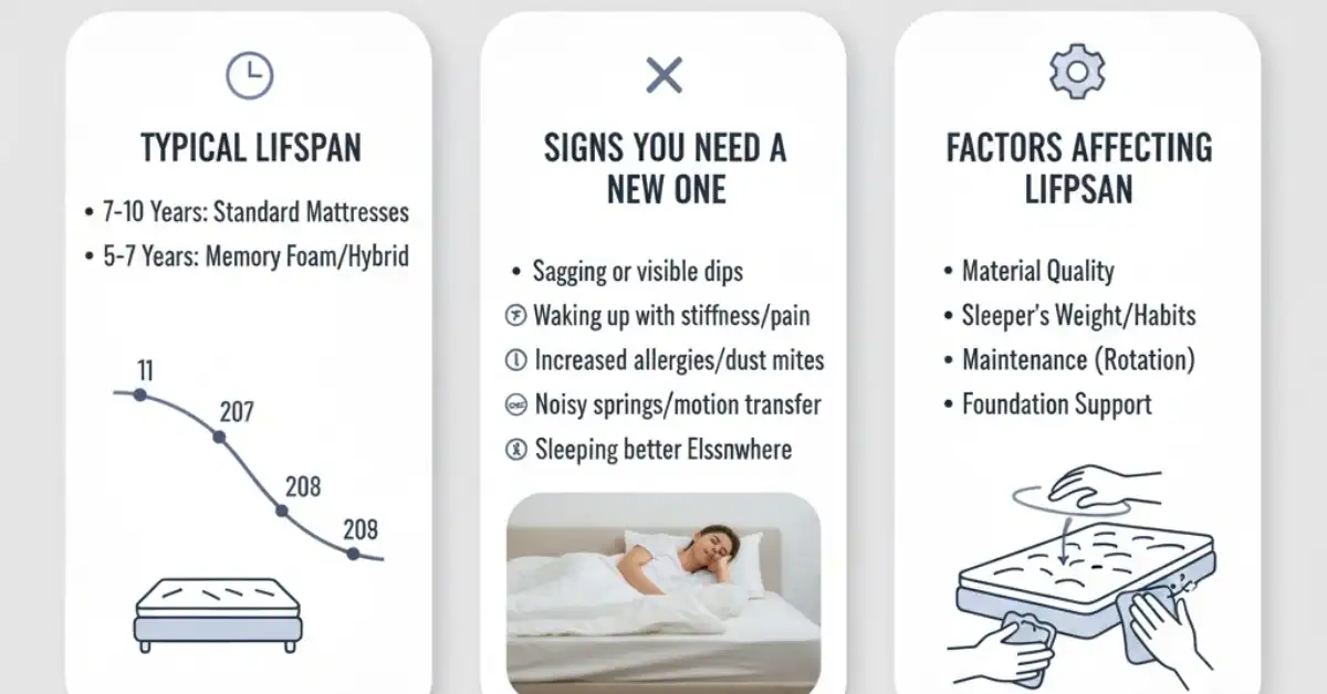 Mattress lifespan