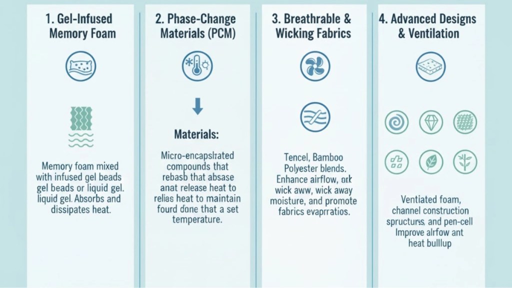 Materials and Technology Behind Cooling Tops