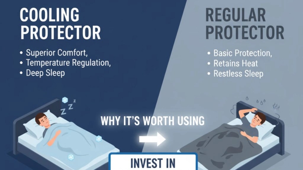 cooling mattress protector