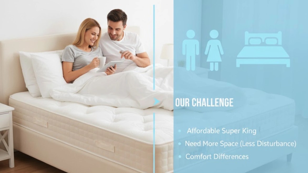 cheap super king mattress for couples