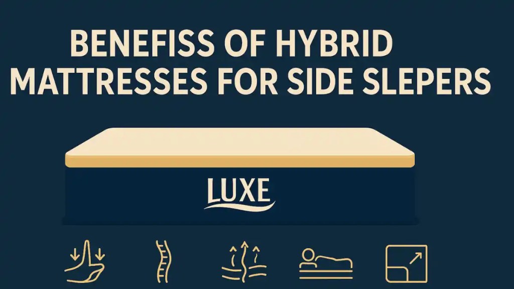 Benefits of Using Hybrid Mattresses for Side Sleepers