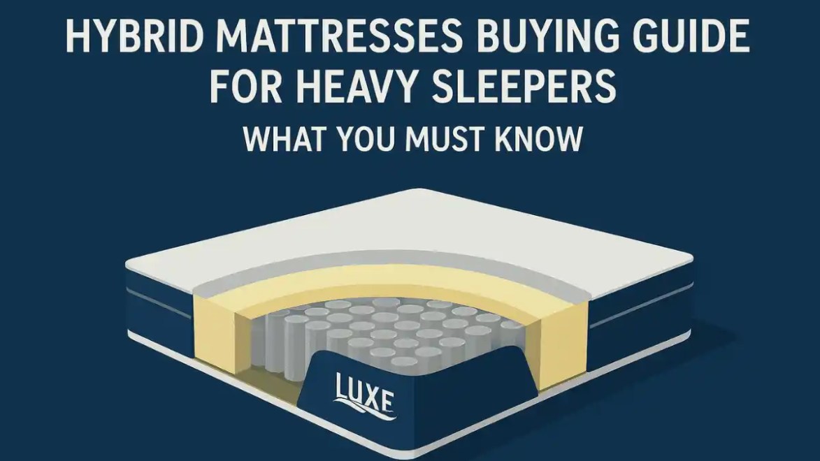 Hybrid Mattresses Buying Guide for Heavy Sleepers: What You Must Know