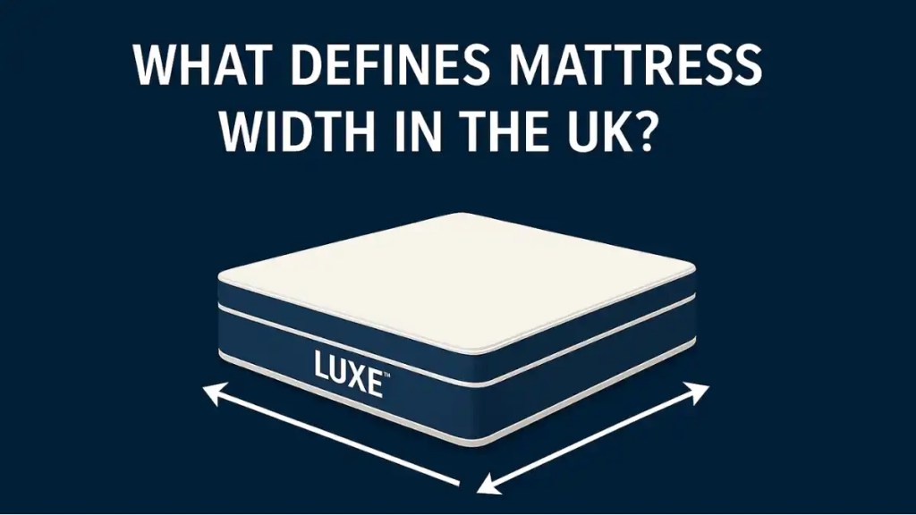 What Defines Mattress Width in the UK