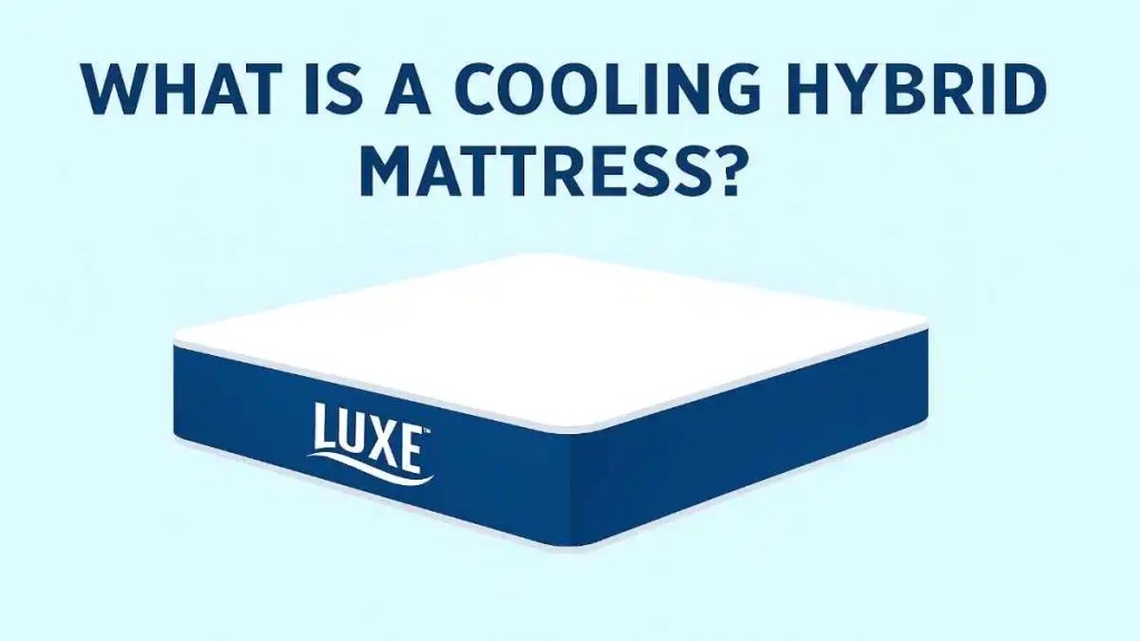 What Is a Cooling Hybrid Mattress?