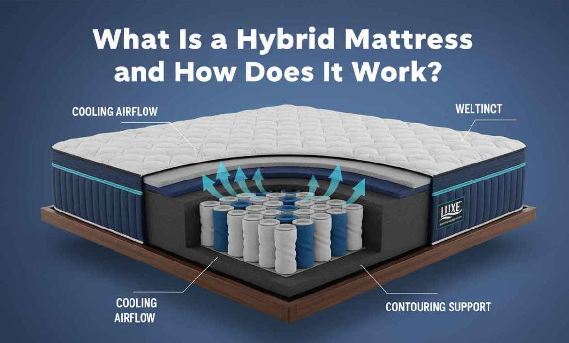 What Is a Hybrid Mattress and How Does It Work?