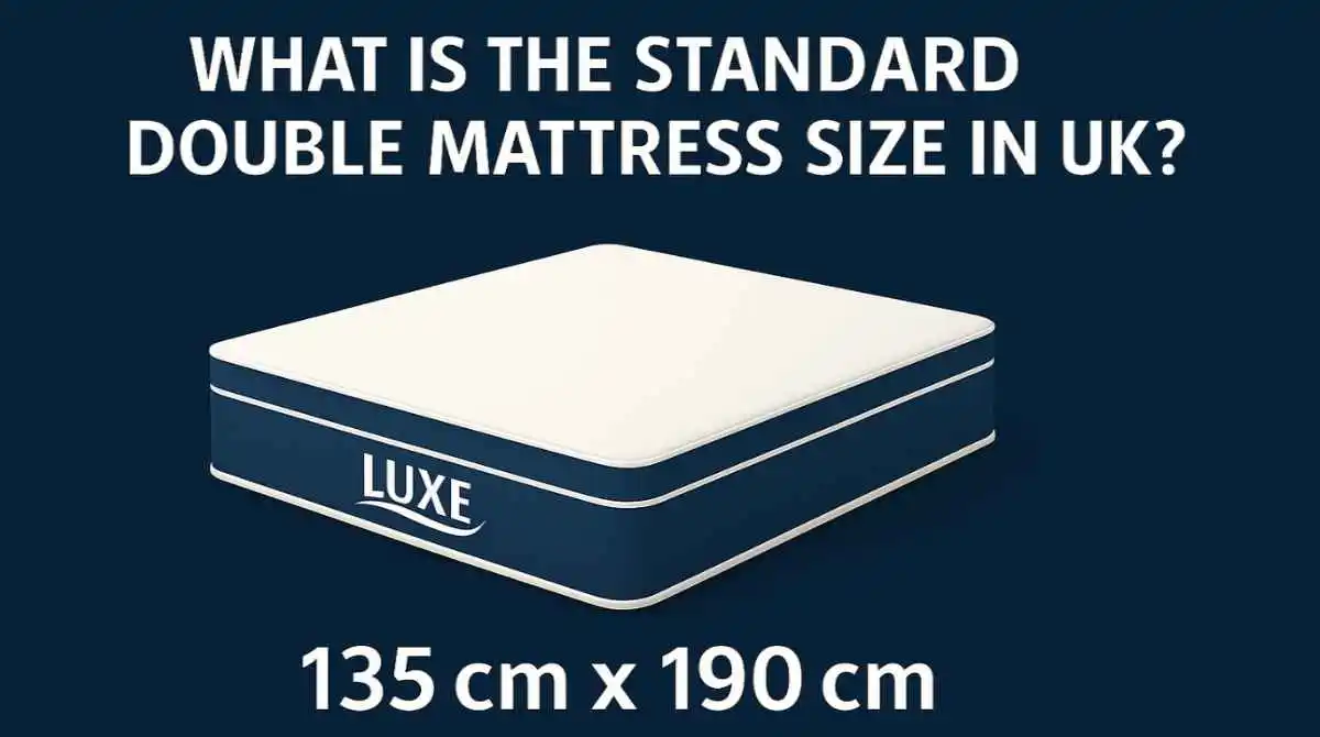 What Is the Standard Double Mattress Size in the UK?