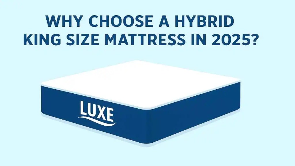 Why Choose a Hybrid King Size Mattress in 2025?