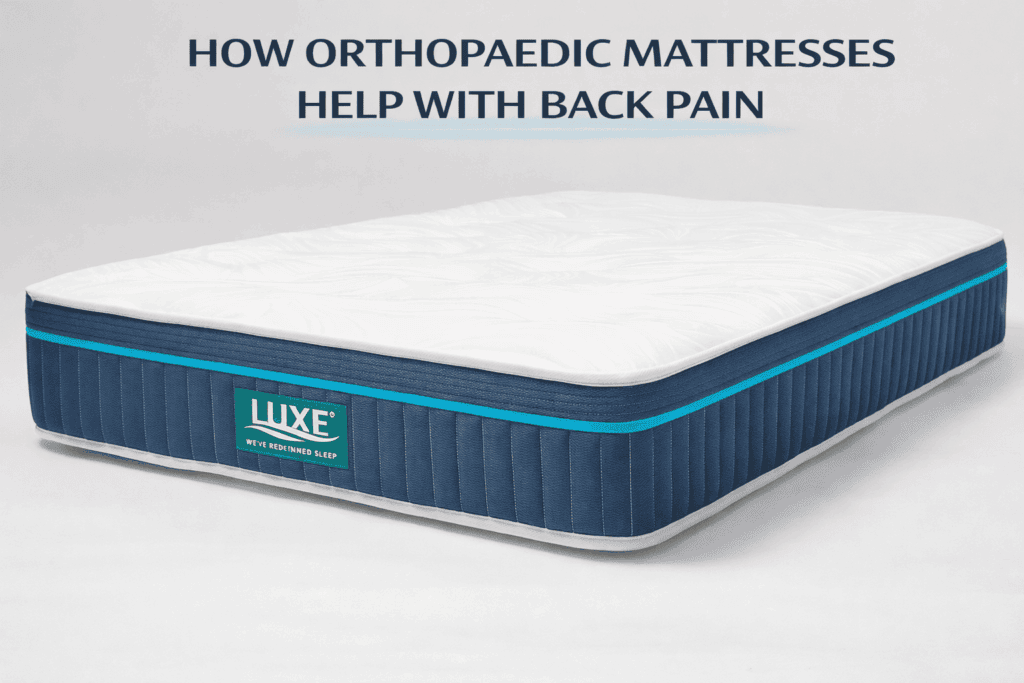 how orthopaedic mattress can help with back pain