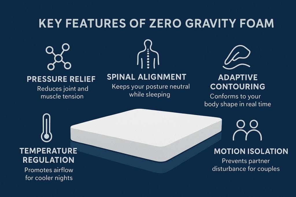 zero gravity foam mattress UK