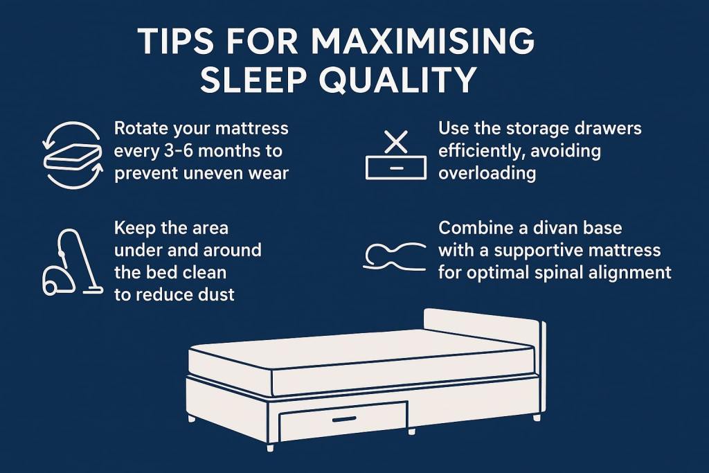 divan bed base with drawers