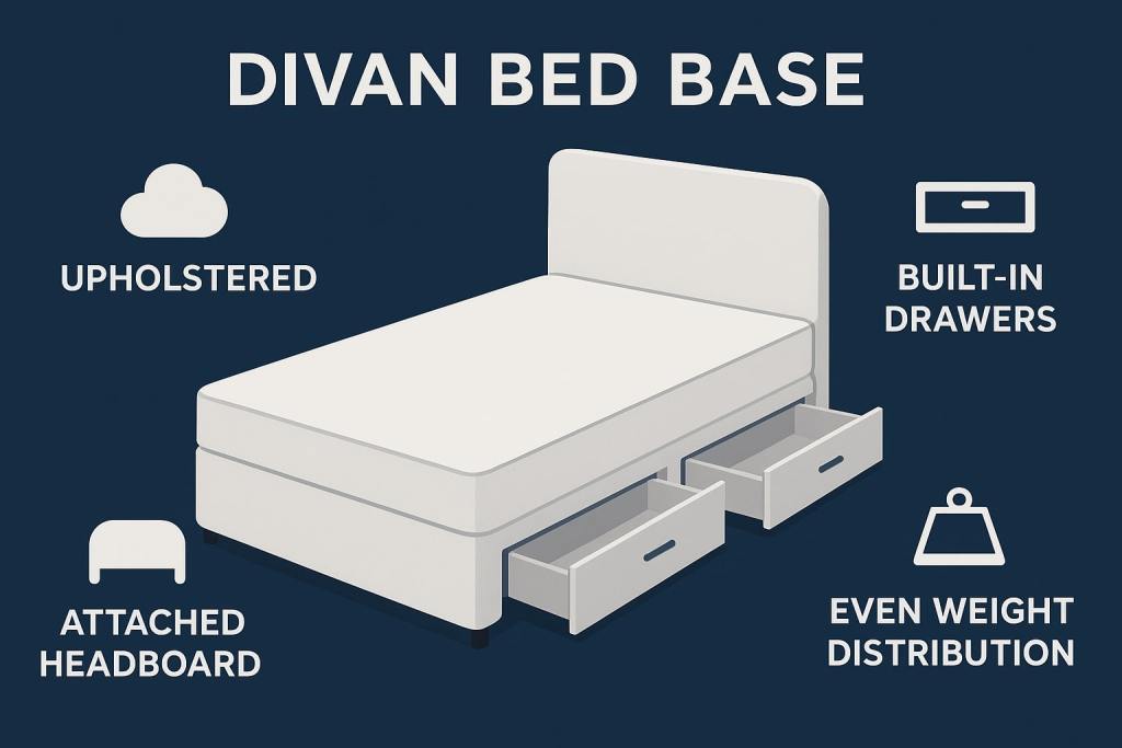 divan bed base with drawers