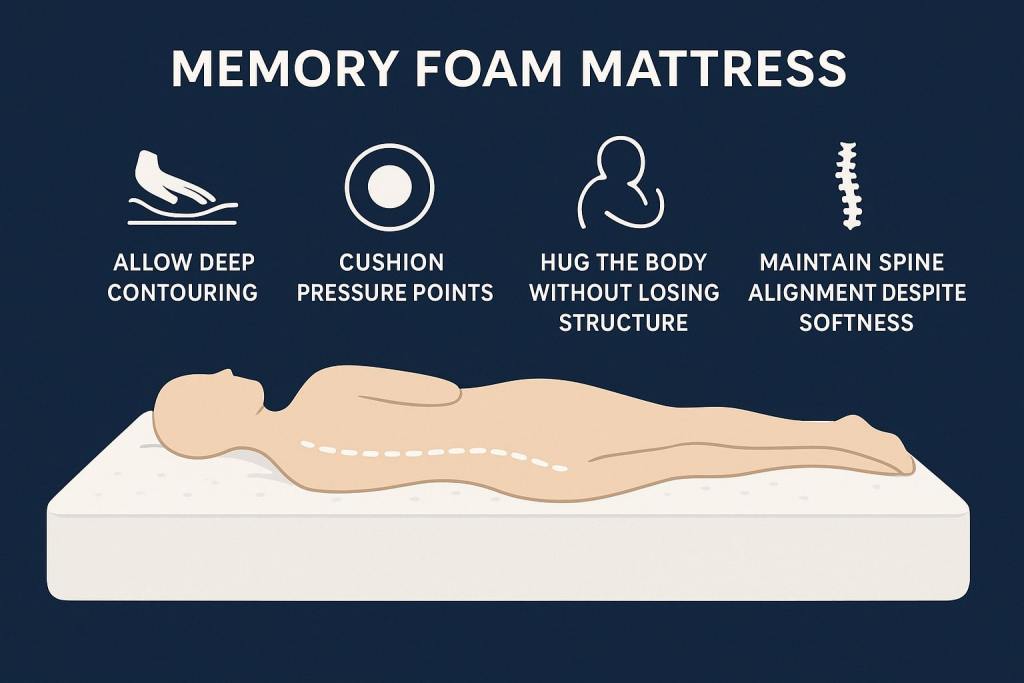 soft memory foam mattress