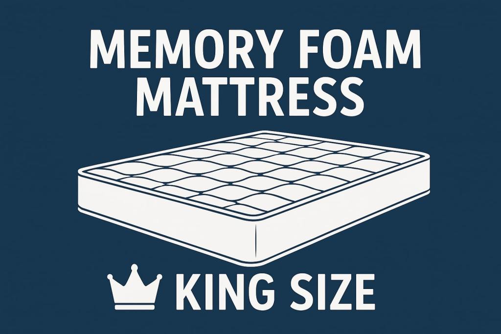 king size mattress memory foam
