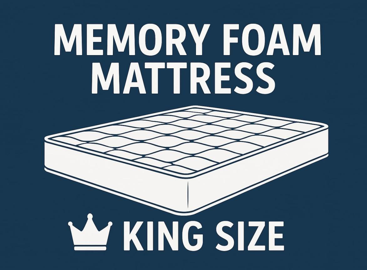 king size mattress memory foam