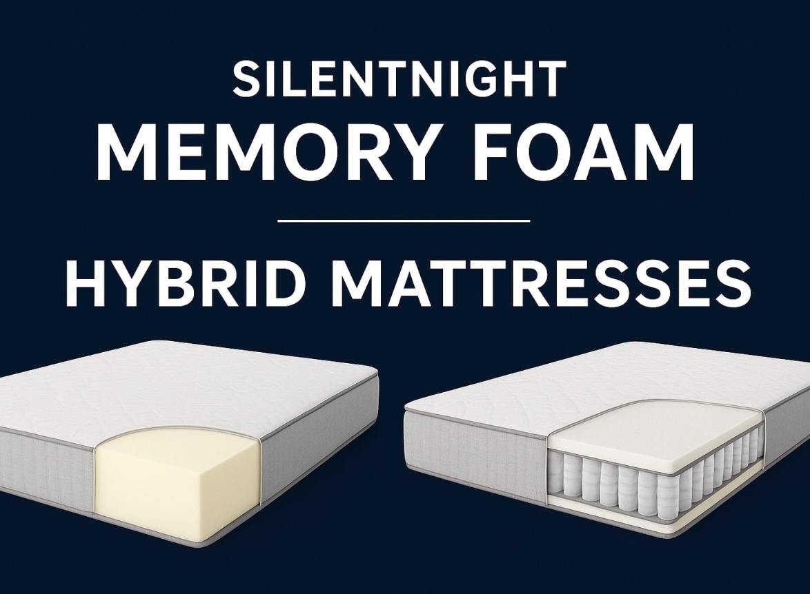 silent night memory foam mattress